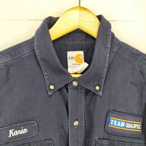 カーハート Carhartt FR Flame Resistant 企業パッチBDワークシャツ メンズ JPN:XL
