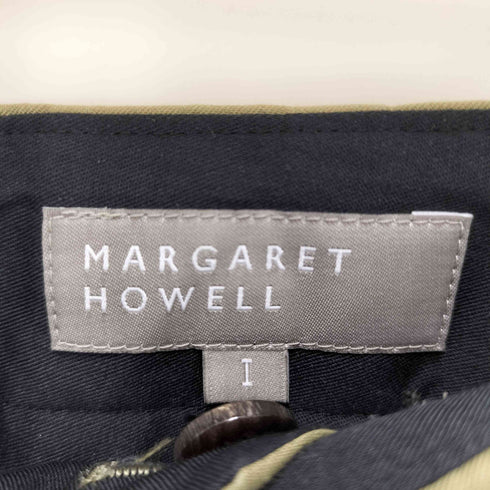 マーガレットハウエル MARGARET HOWELL リファイン コットン ギャバジン パンツ レディース JPN:1
