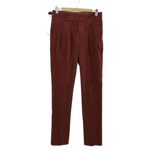 エトネ Etonne 2タック コーデュロイパンツ メンズ M