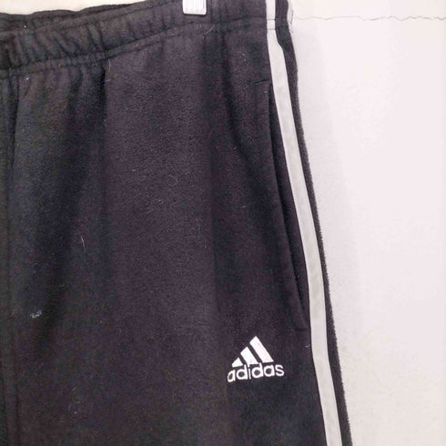 アディダス adidas 00S 刺繍タグ サイドラインパイル地スウェットパンツ メンズ L
