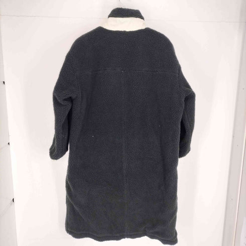 トミージーンズ tommy jeans リバーシブルシェルパコート レディース M