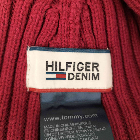 トミージーンズ tommy jeans ロゴ刺繍ニットキャップ メンズ