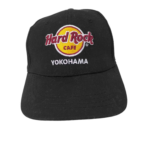 ハードロックカフェ Hard Rock Cafe フロントロゴ刺繍 6パネル キャップ レディース