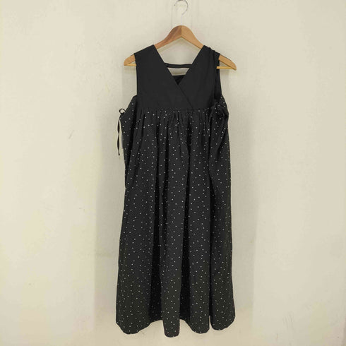 バースデーバッシュ BIRTHDAY BASH Hannah JACQUARD A LINE DOT DRESS レディース