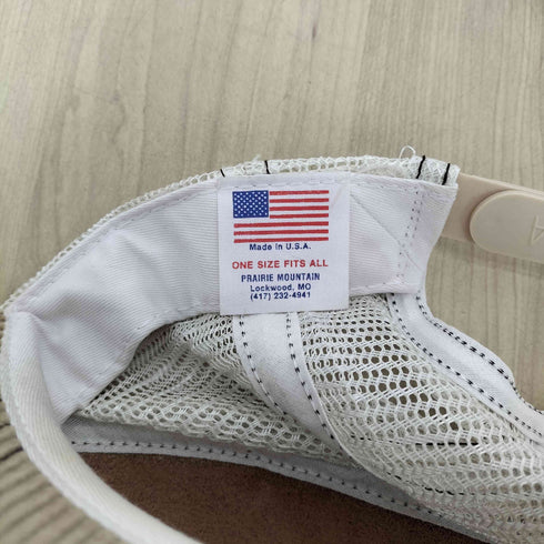 MADE IN USA DURANGO SILVERTON コーデュロイ×レザー メッシュキャップ メンズ FREE