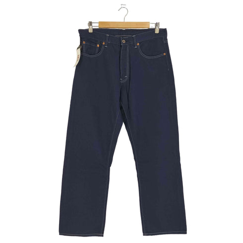 コムデギャルソンオム COMME des GARCONS HOMME ホワイトステッチ テーパード デニムパンツ メンズ JPN:L