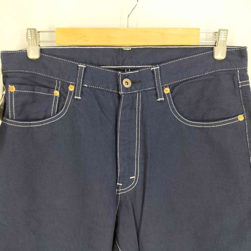 コムデギャルソンオム COMME des GARCONS HOMME ホワイトステッチ テーパード デニムパンツ メンズ JPN:L