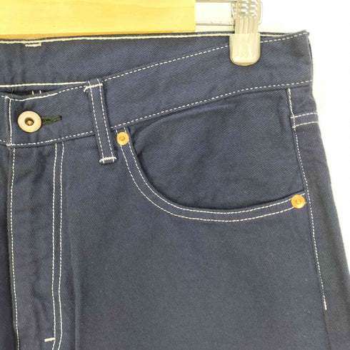 コムデギャルソンオム COMME des GARCONS HOMME ホワイトステッチ テーパード デニムパンツ メンズ JPN:L