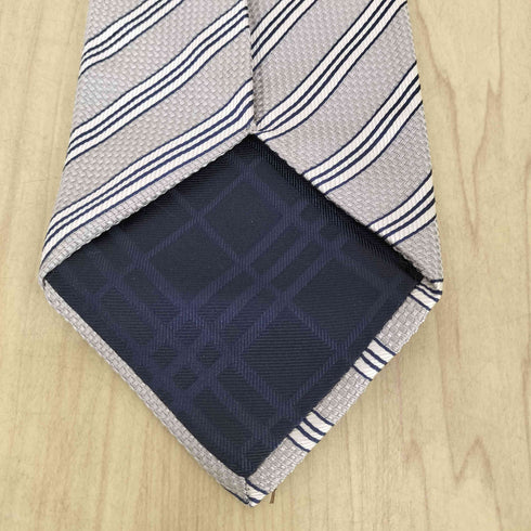 バーバリーロンドン BURBERRY LONDON ストライプ柄シルクネクタイ メンズ