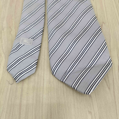 バーバリーロンドン BURBERRY LONDON ストライプ柄シルクネクタイ メンズ