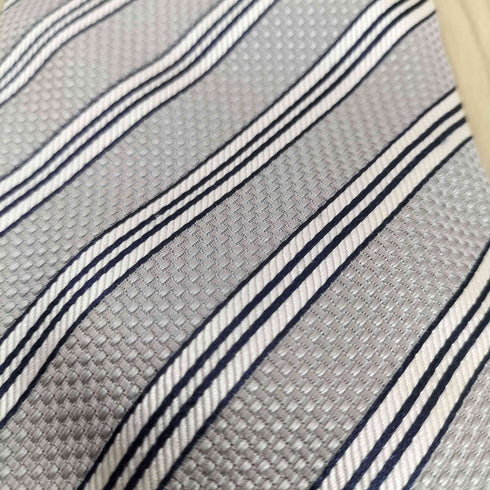 バーバリーロンドン BURBERRY LONDON ストライプ柄シルクネクタイ メンズ