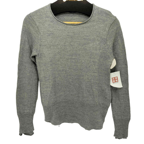 ニールバレット NEIL BARRETT アルパカ リネン混 ロングスリーブニットセーター メンズ import:S