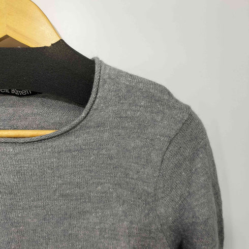ニールバレット NEIL BARRETT アルパカ リネン混 ロングスリーブニットセーター メンズ import:S