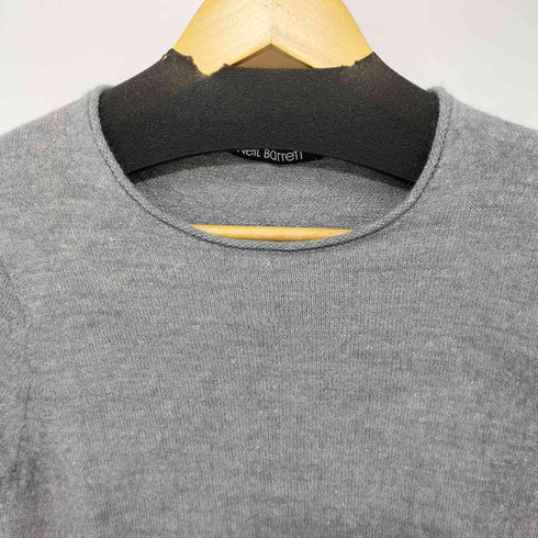 ニールバレット NEIL BARRETT アルパカ リネン混 ロングスリーブニットセーター メンズ import:S