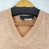 サルヴァトーレフェラガモ Salvatore Ferragamo シルクリネン混Vネックセーター メンズ import:L