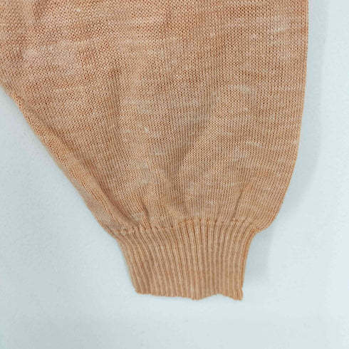 サルヴァトーレフェラガモ Salvatore Ferragamo シルクリネン混Vネックセーター メンズ import:L