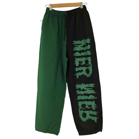 ニーアクロージング NIER CLOTHING NIER LOGO TWO-TONE SWEATPANTS メンズ
