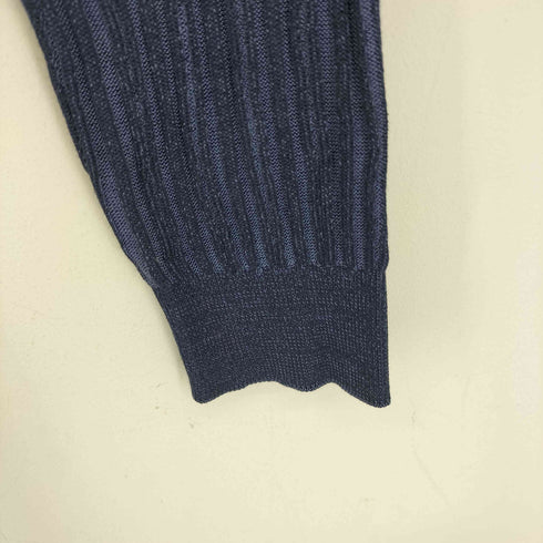 サルヴァトーレフェラガモ Salvatore Ferragamo コットンシルク混ニット メンズ import:L