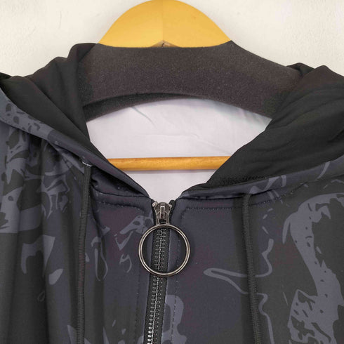 ニーアクロージング NIER CLOTHING BACK擬人化 DESIGN ZIP OUTER メンズ FREE