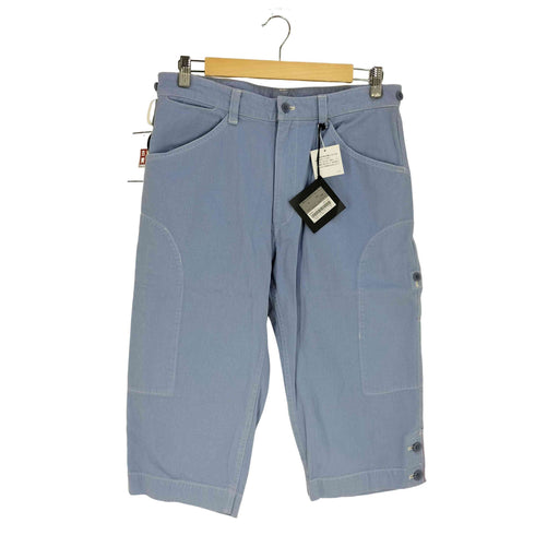 イッセイミヤケ ISSEY MIYAKE 黒タグ 製品染め マルチポケット シーチング クロップドパンツ メンズ JPN:3
