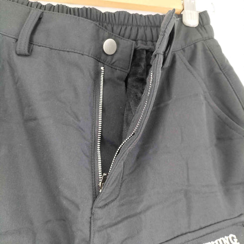 ニーアクロージング NIER CLOTHING 裾ドロスト6POCKET BLACK CARGO PANTS メンズ FREE