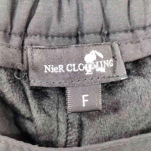 ニーアクロージング NIER CLOTHING 裾ドロスト6POCKET BLACK CARGO PANTS メンズ FREE