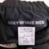 イッセイミヤケメン ISSEY MIYAKE MEN 黒タグ 変形デザイン シワ加工 ウールポリ サルエルパンツ メンズ