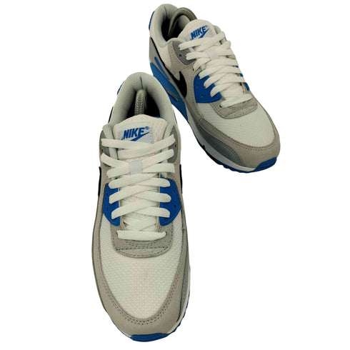 ナイキ NIKE AIR MAX 90 WHITE/PHOTO BLUE メンズ JPN:26