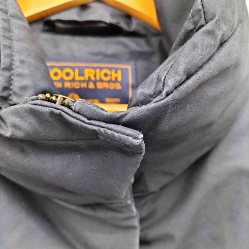 ウールリッチ WOOLRICH ラビットファー付 ロングダウンジャケット レディース import:XS