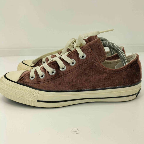 コンバースオールスター CONVERSE ALLSTAR 100 VELVET OX BROWN レディース JPN:23.5