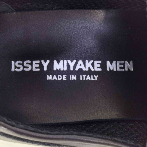 イッセイミヤケメン ISSEY MIYAKE MEN イタリア製 レザー スリッポン ドライビングシューズ メンズ 43