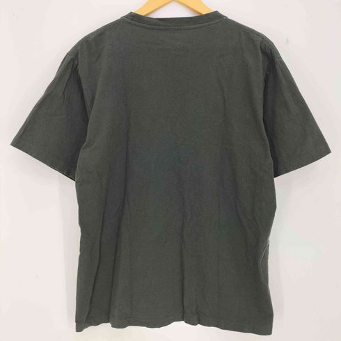 袖/裾シングル UKハードロックバンド クルーネックTシャツ メンズ