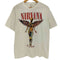 袖/裾シングル USグランジバンド クルーネックTシャツ メンズ