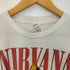 袖/裾シングル USグランジバンド クルーネックTシャツ メンズ