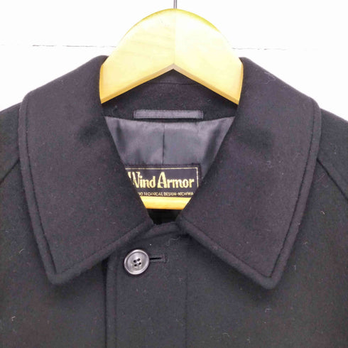 ウィンドアーマー Wind Armor PURE CASHMERE カシミヤ100 ステンカラーコート メンズ S