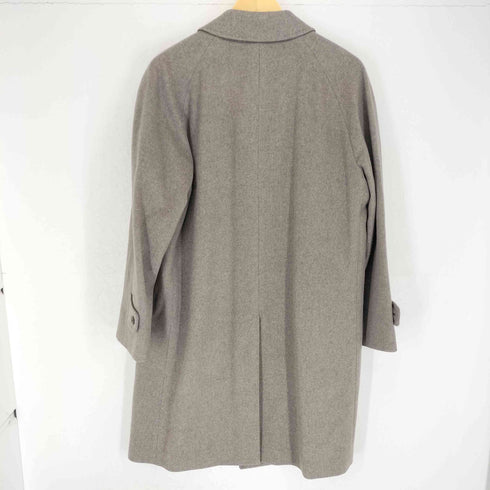 SELGIO BALESRINO PURE CASHMERE カシミヤ100 ステンカラーコート メンズ M