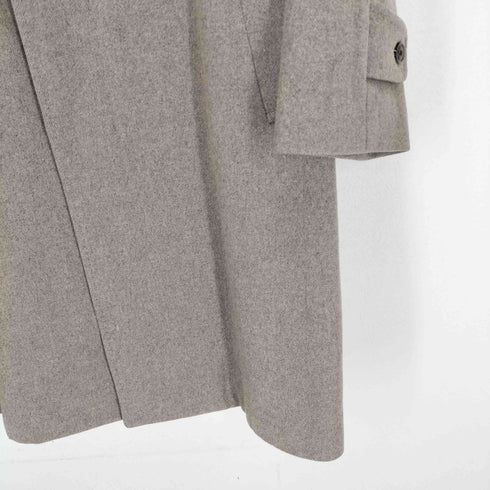 SELGIO BALESRINO PURE CASHMERE カシミヤ100 ステンカラーコート メンズ M