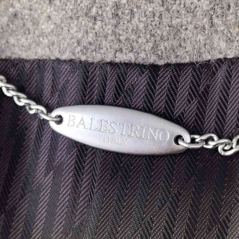 SELGIO BALESRINO PURE CASHMERE カシミヤ100 ステンカラーコート メンズ M
