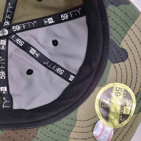ニューエラ NEW ERA 59FIFTY RETRO CROWN 6パネルベースボールキャップ メンズ 7 2/1
