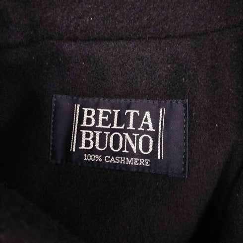 BELTA BUONO PURE CASHMERE カシミヤ100 ステンカラーコート レディース 9