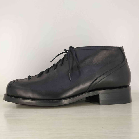 イッセイミヤケメン ISSEY MIYAKE MEN イタリア製 レザー モンキーブーツ レースアップブーツ メンズ 42