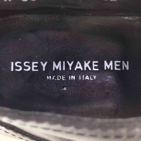 イッセイミヤケメン ISSEY MIYAKE MEN イタリア製 レザー モンキーブーツ レースアップブーツ メンズ 42