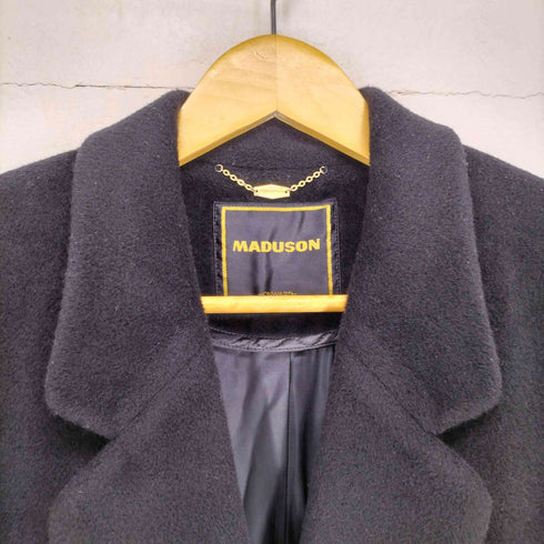 MADUSON PURE CASHMERE カシミヤ100 ダブルチェスターコート レディース 156