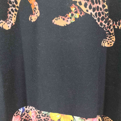アディダス adidas アニマルプリント クルーネックTシャツ レディース JPN:M