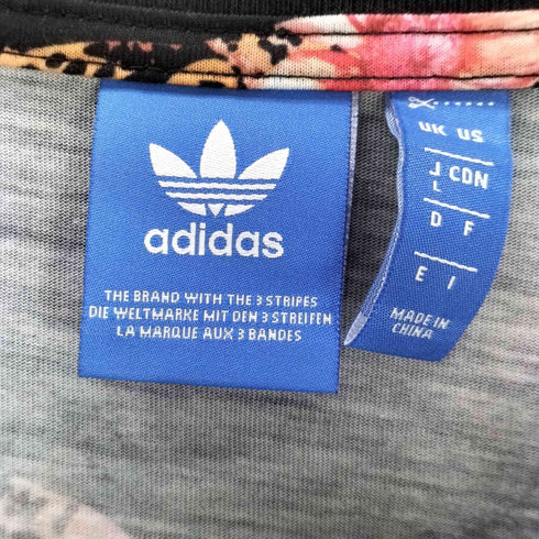 アディダス adidas アニマルプリント クルーネックTシャツ レディース JPN:L