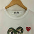 プレイコムデギャルソン PLAY COMME des GARCONS プリントクルーネックTシャツ レディース JPN:M
