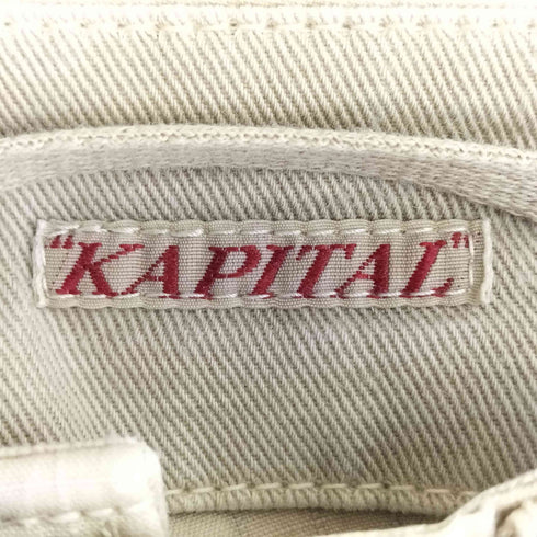 キャピタル KAPITAL リップストップ カーゴパンツ メンズ JPN:M