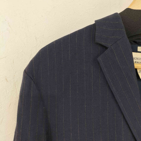 デニムアンドサプライラルフローレン DENIM&SUPPLY RALPH RAUREN 3B ストライプテーラードジャケット メンズ M
