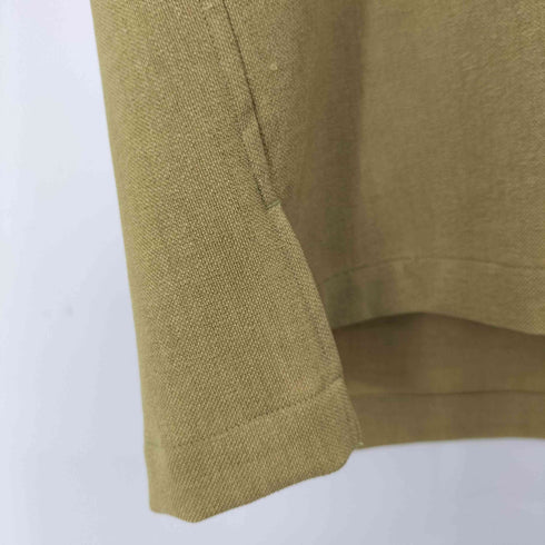 ビューティーアンドユースユナイテッドアローズ BEAUTY & YOUTH UNITED ARROWS リネンタッチ オープンカラー リラックス レギュラー 半袖 シャツ メンズ L