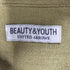 ビューティーアンドユースユナイテッドアローズ BEAUTY & YOUTH UNITED ARROWS リネンタッチ オープンカラー リラックス レギュラー 半袖 シャツ メンズ L